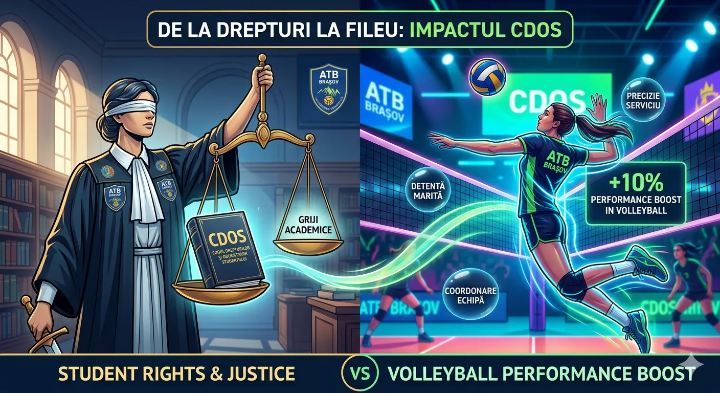 Studiul de Impact ATB-CDOS: Corelația dintre Conștiința Drepturilor Studențești și Performanța la Volei